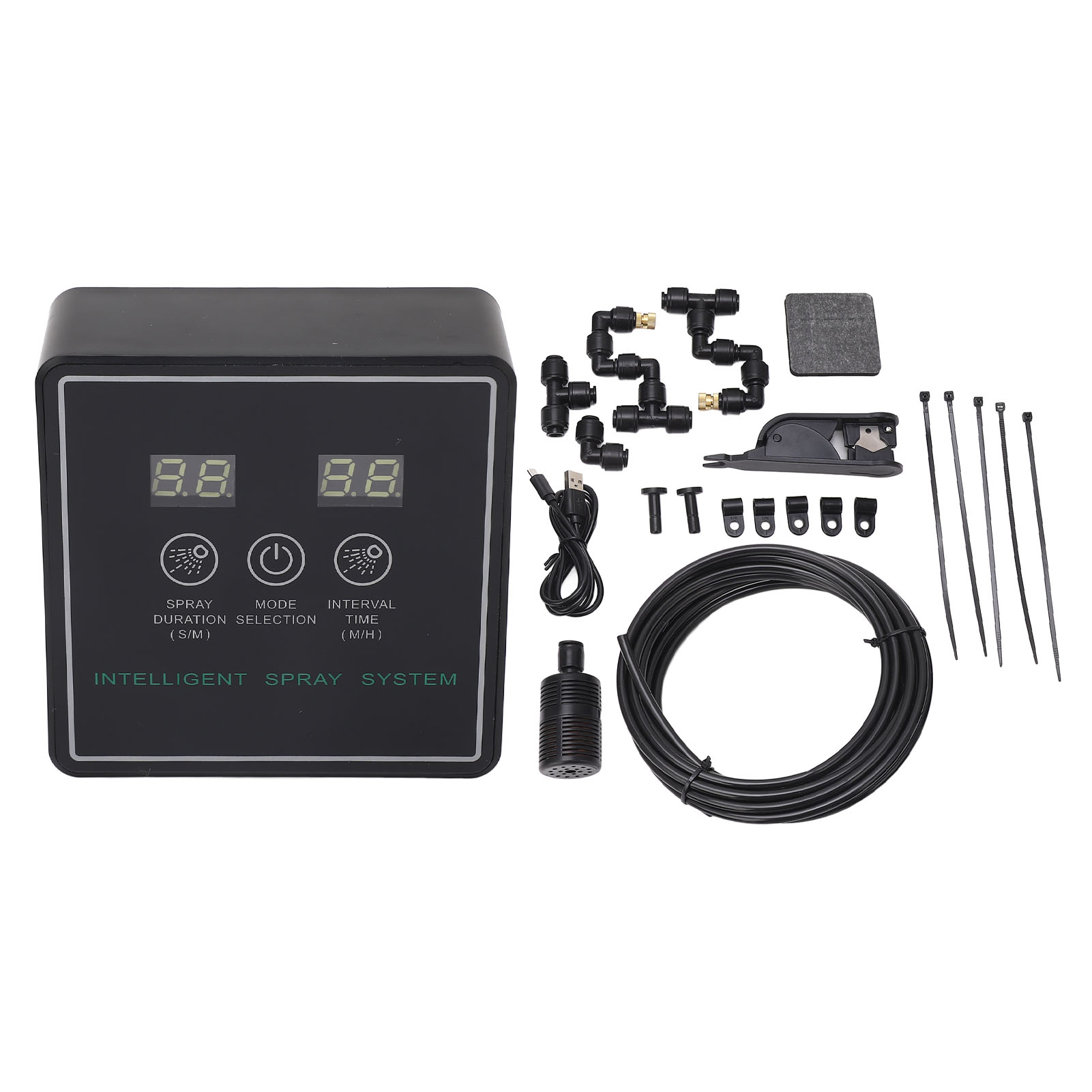 Misting Nozzle Reptile - Reptiel Fogger Smart Spray-systeem Automatische timing-luchtbevochtiger