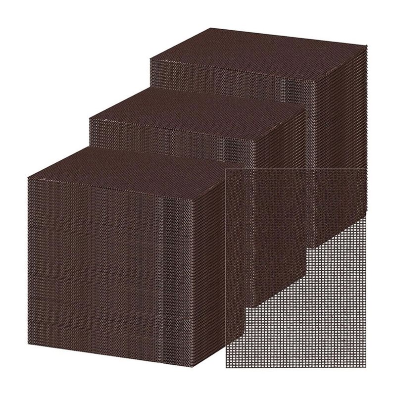 Screen Top Mesh - SOFT-100 Pack Grillreinigingsschermen 4x5,5'' Voorgebehandelde schuurgaaspads
