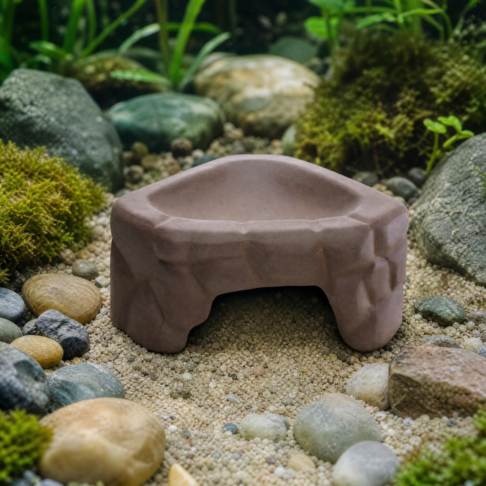 Reptiel Voerplatform Keramiek  - Hide Cave Ceramic recensie en prijs
